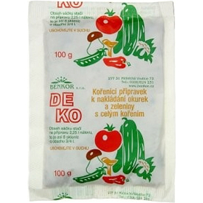 Benkor Deko natürliche Marinade für Gurken und Gemüse, 100 g