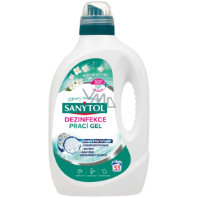 Sanytol Bílé květy dezinfekční prací gel 53 dávek 2,65 l Sanytol Bílé květy dezinfekční prací gel 53 dávek 2,65 l