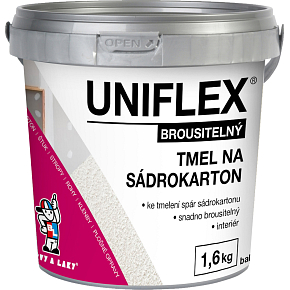 Uniflex Spachtelmasse für Gipskarton, 1,6 kg