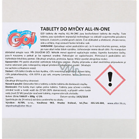 GO! All-in-One 5v1 Geschirrspültabs, 60 Stück