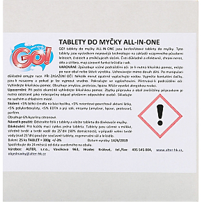 GO! All-in-One 5v1 Geschirrspültabs, 60 Stk.