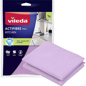 Vileda Mikro Actifibre Geschirrtuch 27 x 30,5 cm, 1 Stück