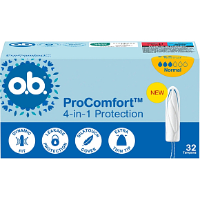 o.b. Tampons ProComfort Normal 32 Stück