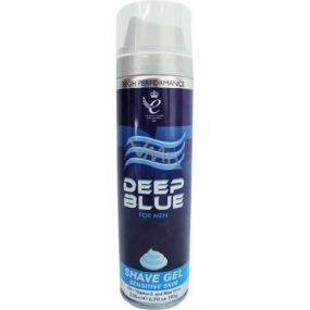 Deep Blue Sensitive Skin Rasiergel für Männer 200 ml