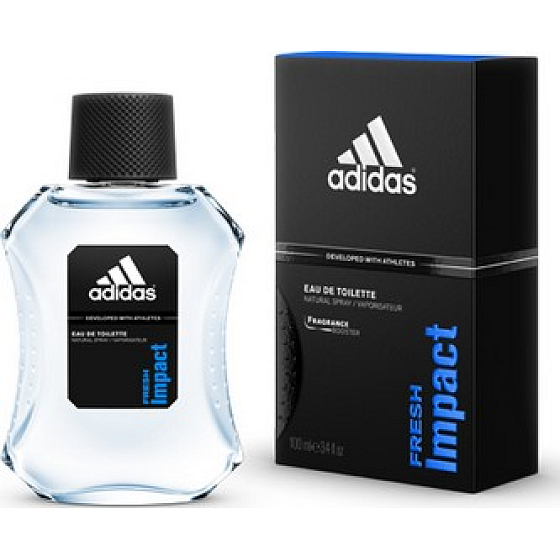 Adidas Fresh Impact Eau de Toilette für Männer 100 ml
