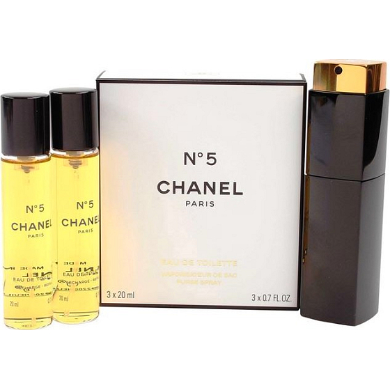 Chanel No.5 Eau de Toilette Set für Frauen 3 x 20 ml