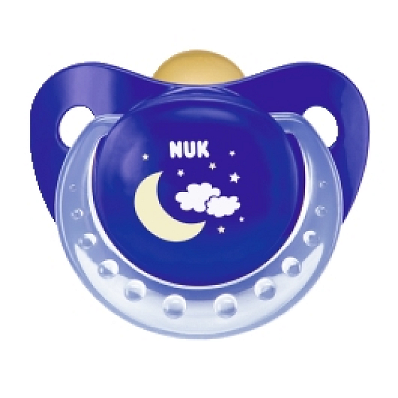 Nuk Trendline Night & Day Latex Schnuller 6-18 Monate Größe 2