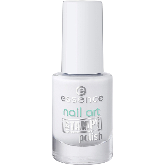 Essence Nail Art Stampy Polnischer Stempellack 01 Weiß 5 ml