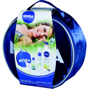 Nivea Natürliche Körperlotion 400 ml + Handcreme 100 ml + Deodorant Spray 150 ml, für Frauen Kosmetikset