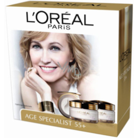 Loreal Paris Age Specialist 55+ Tagescreme 50 ml + Nachtcreme 50 ml, Kosmetikset für Frauen Loreal Paris Age Specialist 55+ Tagescreme 50 ml + Nachtcreme 50 ml, Kosmetikset für Frauen