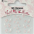 Absolute Cosmetics Nail Art 3D Nagelaufkleber 24916 1 Blatt