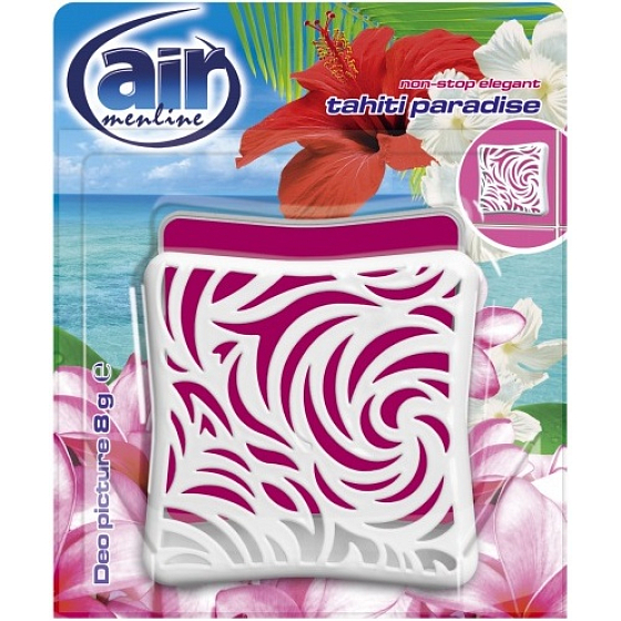 Air Menline Deo Bild Non Stop Eleganter Tahiti Paradise Gel Lufterfrischer 8 g