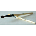 Sei schick! Professional White B 12 kosmetische Augenpinsel rund mit natürlichen Ponyhaar 17 cm