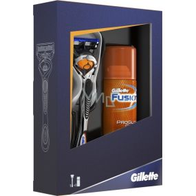 Gillette Fusion ProGlide Flexball Shaver + Fusion Hydrating Shaving Gel 75 ml, Kosmetikset, für Männer