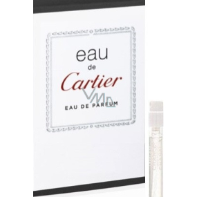 Cartier Eau de Cartier parfümiertes Wasser Unisex 1,5 ml mit Spray, Fläschchen