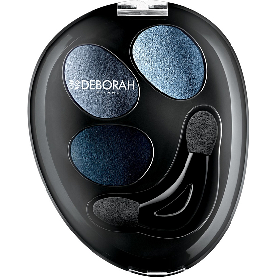 Deborah Milano Trio Hi-Tech Lidschatten Lidschatten 12 Blue Jeans 4,2 g