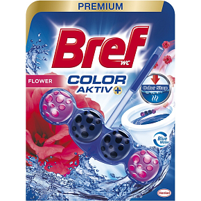 Bref Blue Aktive Fresh Flowers, WC-Kugeln, 50 g Bref Blue Aktive Fresh Flowers, WC-Kugeln, 50 g