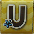 Nekupto Say it Schokolade Schokoladenbuchstabe U 5 g