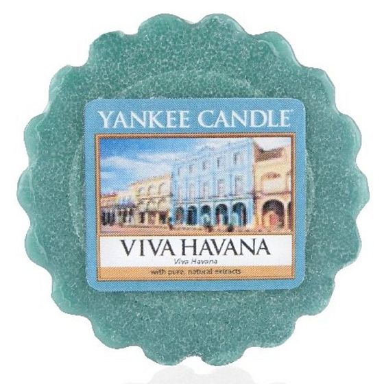 Yankee Candle Viva Havana - Es lebe Havanna Duftwachs für Aromalampe 22 g