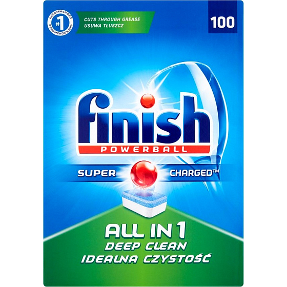 Fertig All in 1 Deep Clean Tabletten in der Spülmaschine 100 Stück