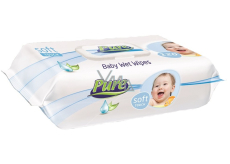 Pure Soft Touch Feuchttücher für Kinder mit einem Clip von 120 Stück