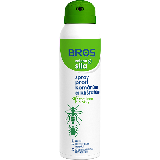 Bros Green Power Mücken- und Zeckenschutzspray 90 ml