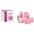 Cossack Fine Rose natürliches Duftwachs für Aromalampen und Innenräume 8 Würfel 30 g