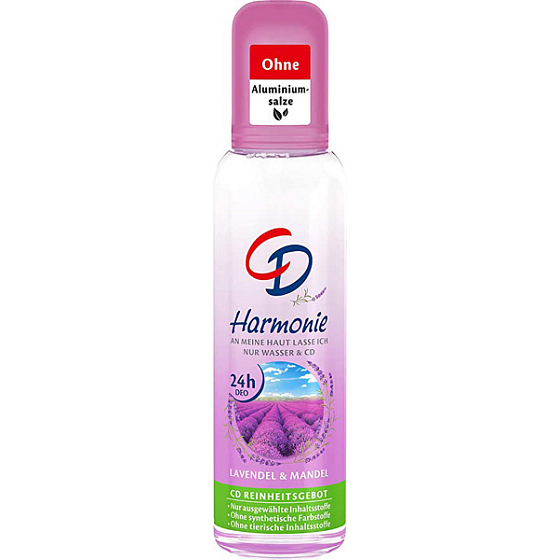 CD Harmonie Body Deodorant Antitranspirant Glas für Frauen 75 ml