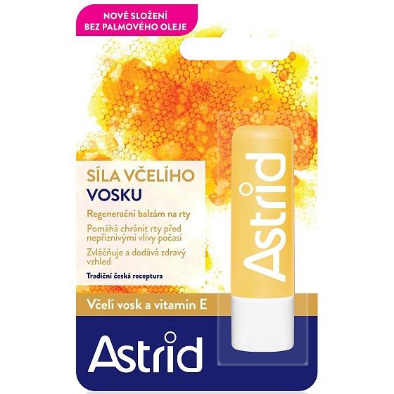Astrid Die Stärke des Bienenwachs regenerierenden Lippenbalsams 4,7 g