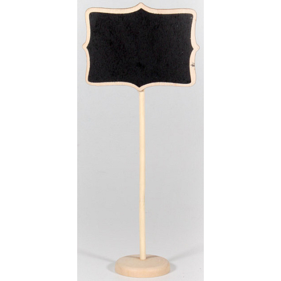 Nekupto Home Decor Tafel für Kreide Rechteck 18 cm