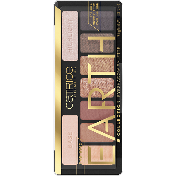 Catrice Die Lidschatten-Palette 010 der Epic Earth Collection Inspiriert von der Natur 9,5 g