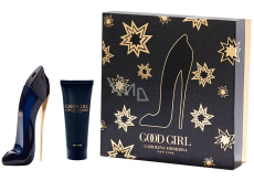 Carolina Herrera Good Girl Eau de Parfum für Damen 80 ml + Körperlotion 100 ml, Geschenkset