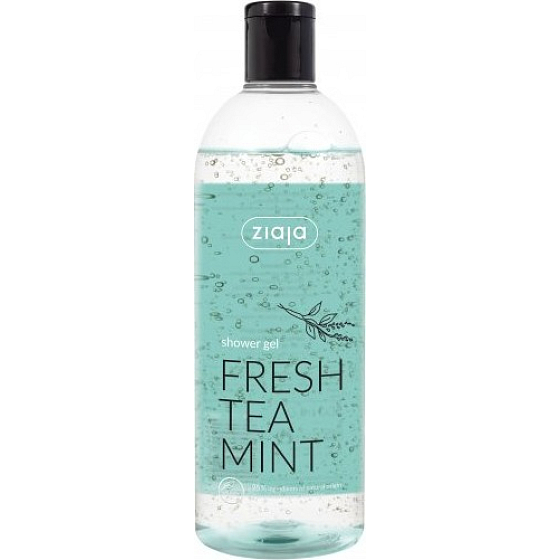 Ziaja Fresh Tea Mint - Duschgel für frischen Minztee 500 ml
