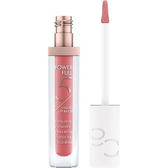 Catrice Power Full 5 Flüssiger Lippenbalsam 010 Glänzende Aprikose 4,5 ml