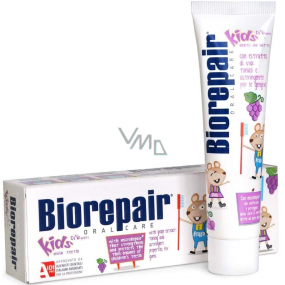 Biorepair Kids Zahnpasta mit Traubengeschmack für Kinder von 0-6 Jahren 50 ml