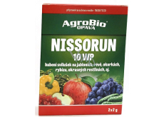 AgroBio Nissorun 10WP Insektizid zur Bekämpfung von Grillen in Kernen, Erdbeerpflanzen, Zierpflanzen oder Gemüse 2 x 2 g