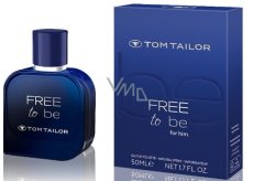 Tom Tailor Free to be for Him Eau de Toilette für Männer 50 ml