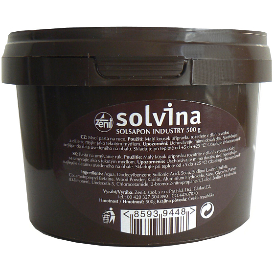 Solvina Solsapon Industrie Handpaste 500 g