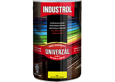 Industrol S2013 universell glänzend Deckfarbe für Metall und Holz, 6201 chromgelb mittel, 4 l
