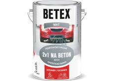 Betex S2131 2v1 základní i vrchní barva na beton 0840 červenohnědá, 5 kg
