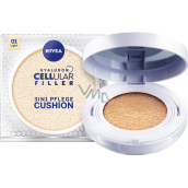 Nivea Hyaluron Cellular Filler pečující make-up 01 světlý odstín, 15 g