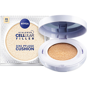 Nivea Hyaluron Cellular Filler pflegendes Makeup 01 heller Farbton, 15 g