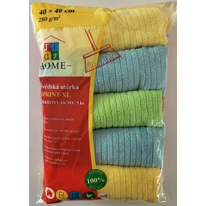 Tidy Home Mikrofasertuch 40 x 40 cm, 5 x 250 g