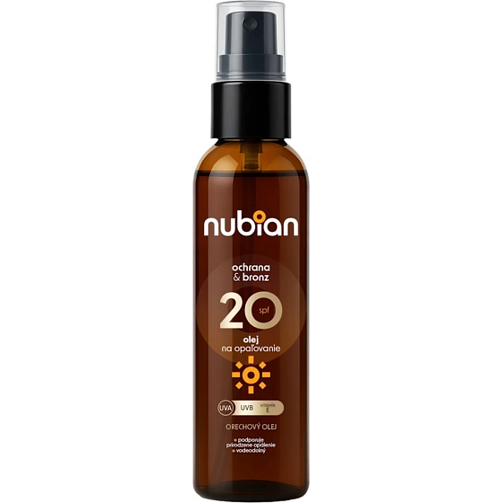 NUBIAN Sonnenöl SPF 20 Schutz & Bräune 100ml