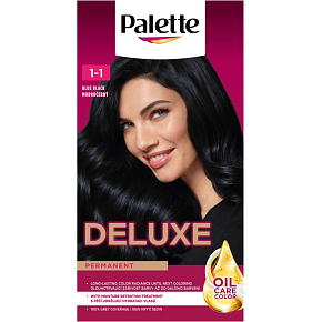 Palette Deluxe Haarfarbe Blau-Schwarz 1-1, 50 ml Palette Deluxe Haarfarbe Blau-Schwarz 1-1, 50 ml