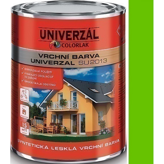 Colorlak Univerzal SU2013 synthetisch glänzende Deckfarbe Frühlingsgrün 0,6 l