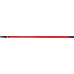 Spokar Profi teleskopische Stange, rot, 110 bis 200 cm