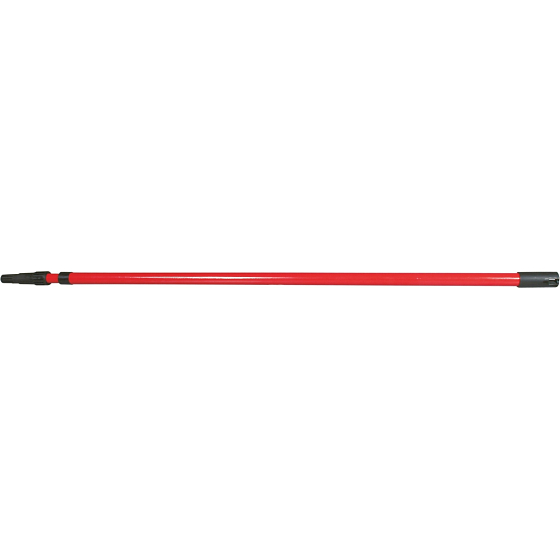 Spokar Profi teleskopische Stange, rot, 110 bis 200 cm