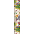 Nekupto Geschenkpapier 70 x 200 cm Weihnachtsvögel, Baum, Fenster weiß 1 Rolle