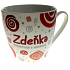 Nekupto Twister Becher namens Zdenka rot 0,4 Liter